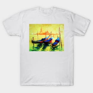 Golden evening in Venice T-Shirt